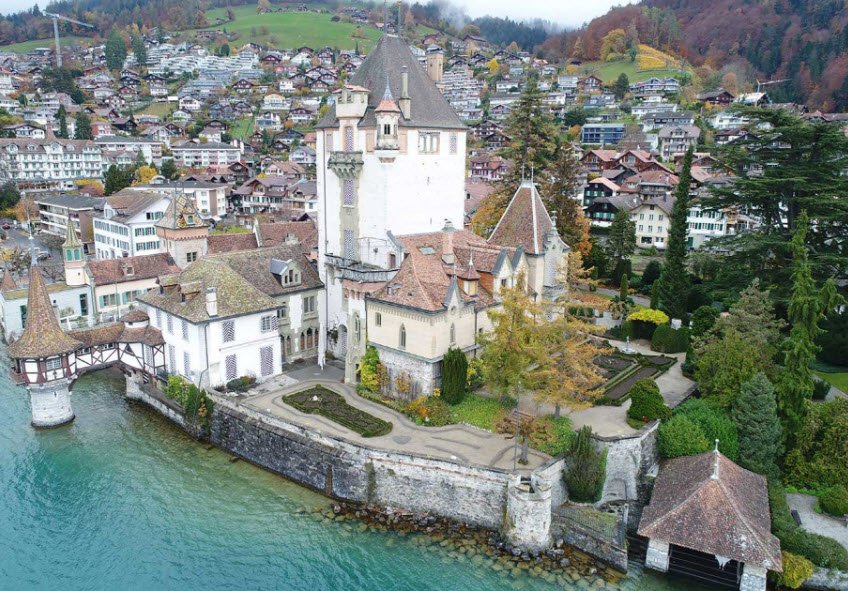 Schloss Oberhofen am Thunersee, Oberhofen am Thunersee, Switzerland